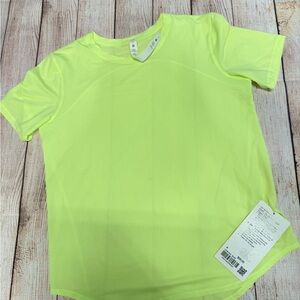 Lululemon Bright Yellow Athletic T-Shirt